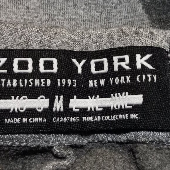 Zoo York Skyline Thread Collective SWEAT SHORTS New York City Landmarks (M) - Picture 14 of 16